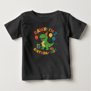 RAWR! Ik ben 2 – Grappig Dinosaurius Verjaardag Jo