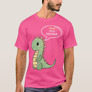 RAWR Ik ben een dinosaurus Leuk en Schattige Ik be T-shirt
