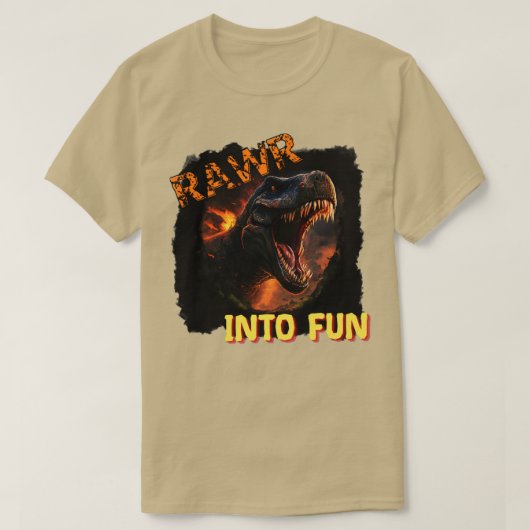 Rawr Into Fun T-shirt (Design voorkant)