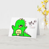 Rawr-kaart Kaart (Gele Bloem)