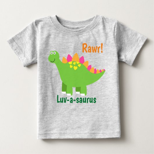 Rawr! Luv-a-saurus babyjongen groene dinosaurus (Voorkant)