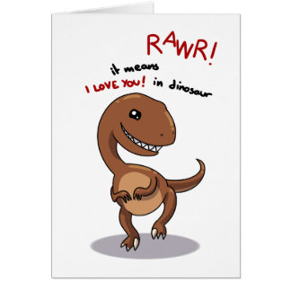 Rawr Rawr, RAWR d'amour du besoin de Raptor trop