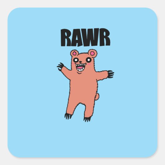 Rawr Sticker (Voorkant)