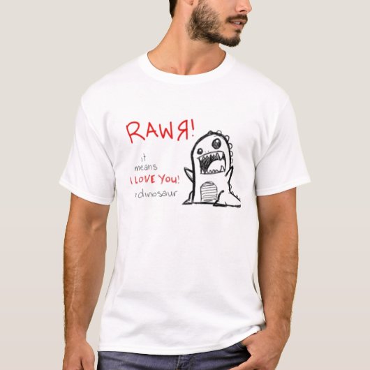 RAWR! T-SHIRT (Voorkant)