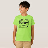 Rawr! T-shirt (Voorkant volledig)