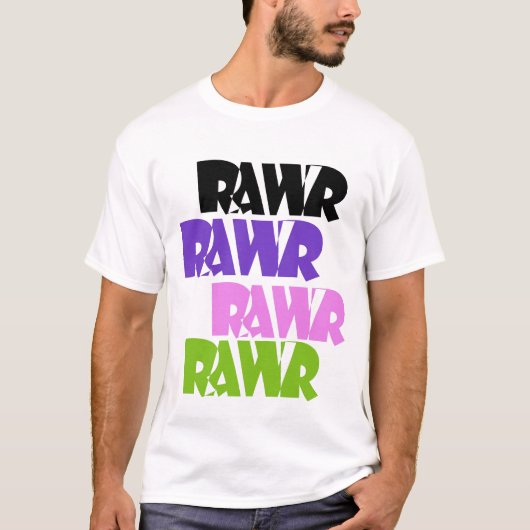 Rawr T Shirt (Voorkant)