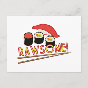 Rawsome! Briefkaart