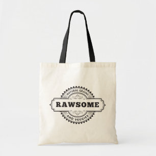 Rawsome raw Vegan Vegetarian Tote Bag