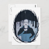 "Ray"-Briefkaart - Winterdia Briefkaart (Voorkant / Achterkant)