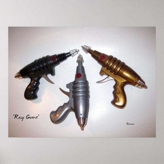 Ray Gun Poster (Voorkant)