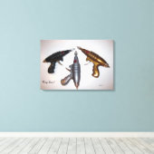 Ray Guns Art sur toile (Insitu (Plancher de Bois))