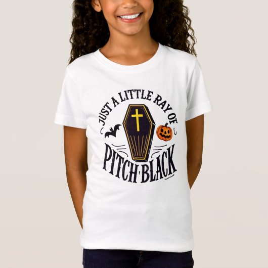 Ray of Pitch Black - Halloween met een beet T-shirt (Voorkant)