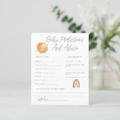 Ray of Sunshine Baby Predictions et carte de conse (Debout devant)