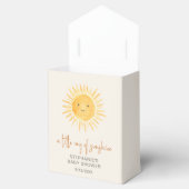 Ray of Sunshine Baby shower Bedankdoosjes (Geopend)