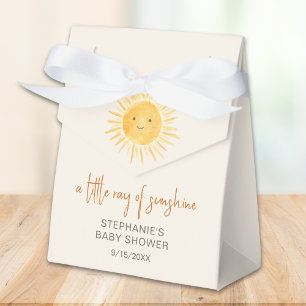Ray of Sunshine Baby shower Bedankdoosjes