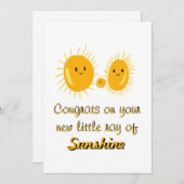 Ray of Sunshine Kaart (Voorkant / Achterkant)