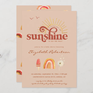 Ray of Sunshine   Uitnodiging tot Baby shower van 