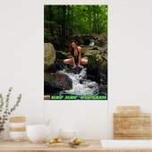 Ray Popstar Waterfall#4 Poster (Keuken)