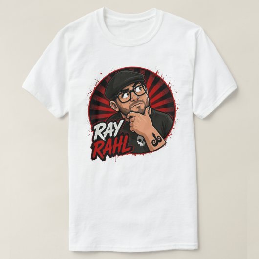 Ray Rahl Basic T-shirt (Design voorkant)
