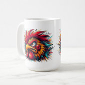 Ray the Fierce Rooster Mug (Devant gauche)