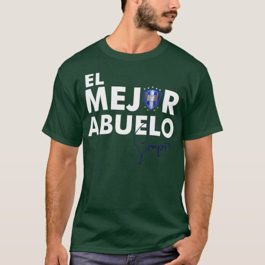 Rayados Fathers Day Gift T-shirt Futbol (Voorkant)