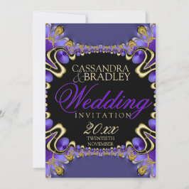 Rayalina: Paarse zwarte gouduitingen Kaart