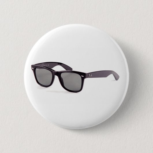 raybans badge ronde button 5,7 cm (Voorkant)