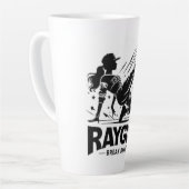 Raygun breakdancer, breakdancing latte mok (Linkerhoek)