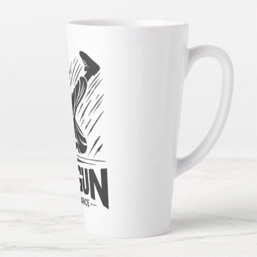 Raygun breakdancer, breakdancing latte mok (Rechts)