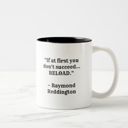 Raymond Reddington Two-Tone Coffee Mok (Rechts)