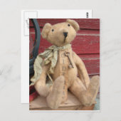 Raymond Teddy Bear Briefkaart (Voorkant / Achterkant)
