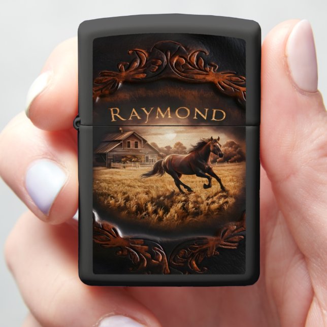 Raymond's Horse Running (In Hand)