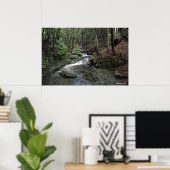 Raymondvaardigheid River in Poconos print 040 (Thuiskantoor)