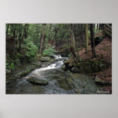 Raymondvaardigheid River in Poconos print 040 (Voorkant)