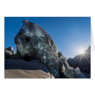 Rayon de soleil et glace, Islande