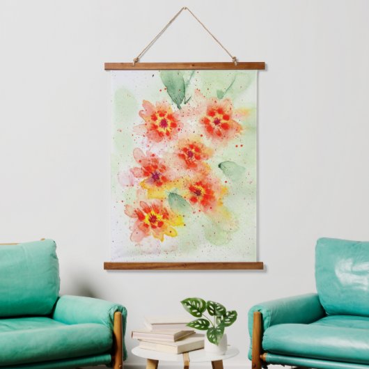 Rayon d'été - Tapisserie murale en bois (Salon)