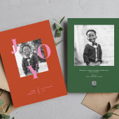 Rayonnant Joy Carte photo de vacances