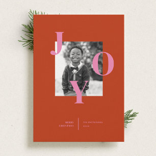 Rayonnant Joy Carte photo de vacances