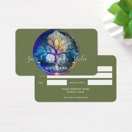 Rayonnement Céleste | Arbre de Vie (Bureau)