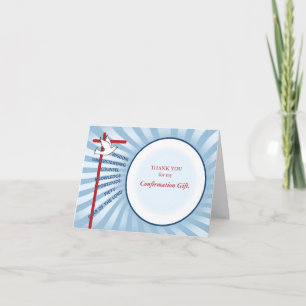 Rayons bleu-clair de Merci de confirmation, Circ