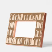 Rayons de livre Cadre photo gravé au laser (Gauche)