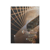 Rayons de lumière dans le Bloc-notes nocturne (Tourné)