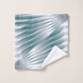 Rayons gris argenté (Gant de toilette)