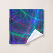 Rayons multicolores lumineux (Gant de toilette)