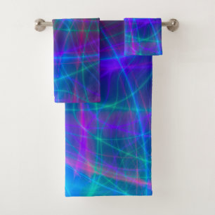 Rayons multicolores lumineux