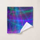 Rayons multicolores lumineux (Gant de toilette)