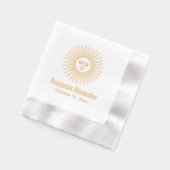 Rayons Sun rustiques avec nom de visage Date (Gauche)