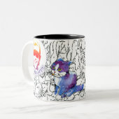 RayRay Logo Scribbles Mug (Devant gauche)