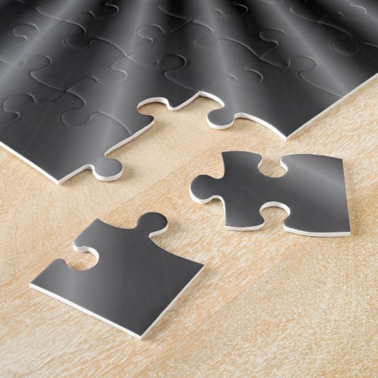 Rays in zwart-wit legpuzzel (Zijkant)