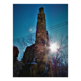 Rays of Ruins Foto Afdruk